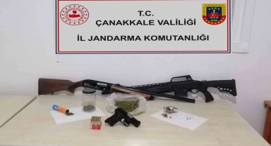 Çanakkale'de jandarmadan uyuşturucu operasyonu: 3 gözaltı