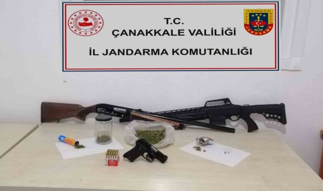 Çanakkale'de jandarmadan uyuşturucu operasyonu: 3 gözaltı