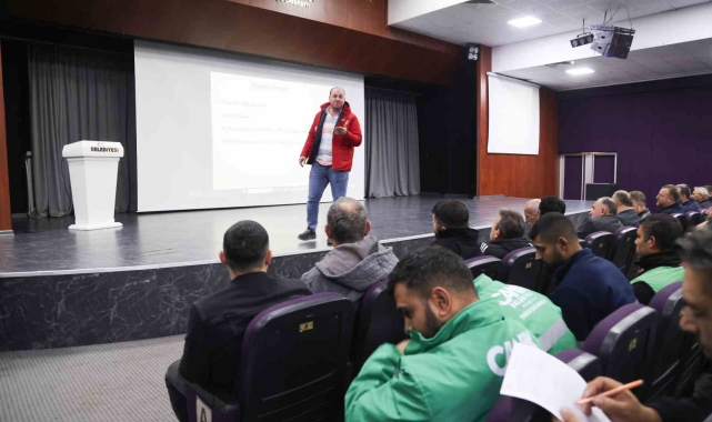 Canik Belediyesi çalışanlarına iş sağlığı eğitimi