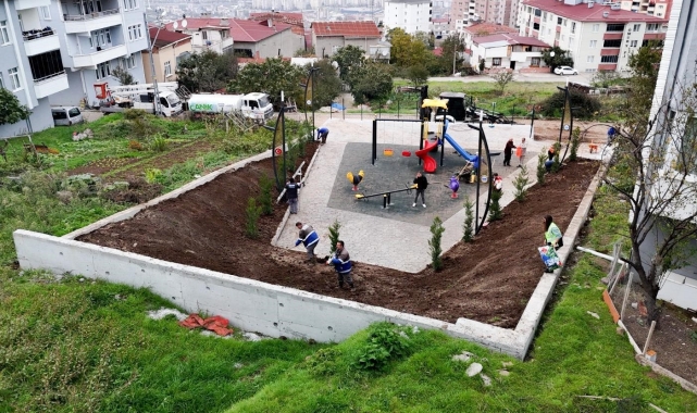 Canik'te çocuklara yeni parklar