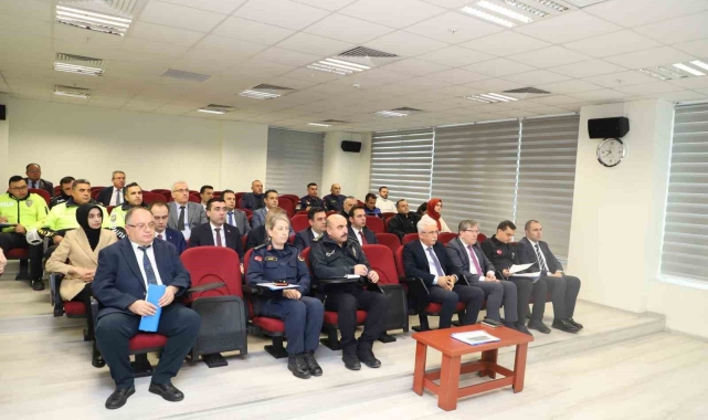 Çankırı'da kış mevsimindeki tedbirleri masaya yatırıldı