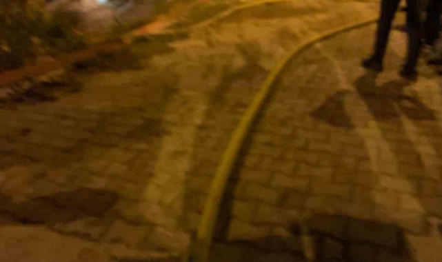 Çaycuma'da bodrum katında çıkan yangın korkuttu