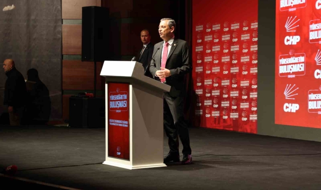 CHP lideri Özel: "Kırmızı çizgimiz toplumsal mutabakat olmalı"