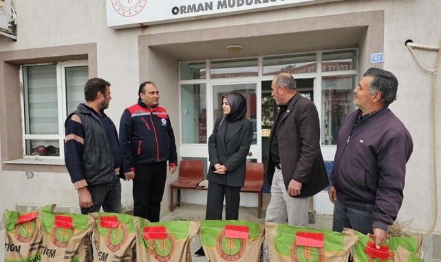 Çiftçilere hibe destekli buğday tohumu dağıtıldı
