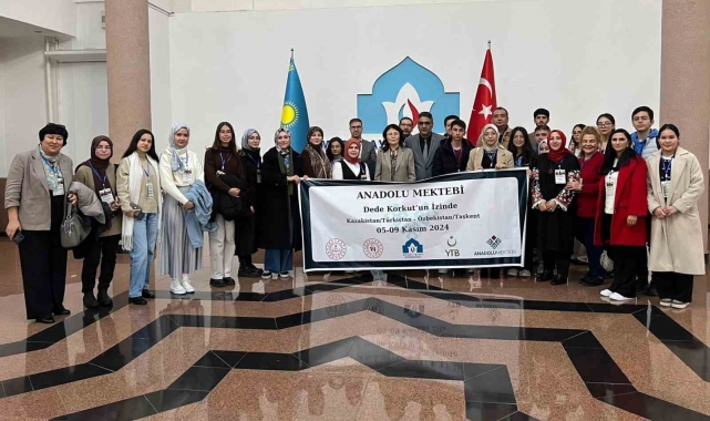 Çil, Bayburt'u Kazakistan'da temsil etti