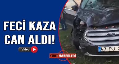 Cip ile motosiklet çarpıştı: 1 ölü, 1 yaralı