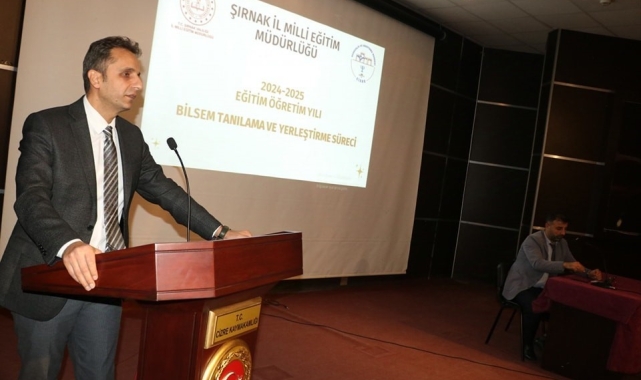Cizre'de öğrenci tanılama ve yerleştirme süreci için bilgilendirme toplantısı yapıldı