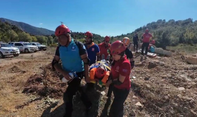 Çocuğun "Annemi götürün" feryadı tatbikata damga vurdu