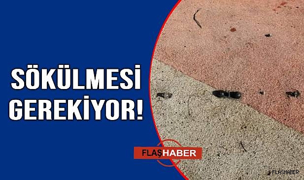 Çocuk parkında korkutan kaza