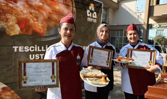 Coğrafi işaretli Adana kebabının inceliklerini ustasından öğrendiler