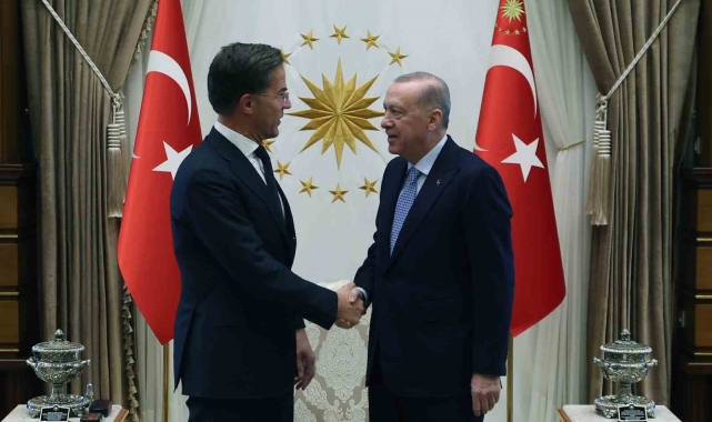 Cumhurbaşkanı Erdoğan, NATO Genel Sekreteri Rutte'yi kabul etti