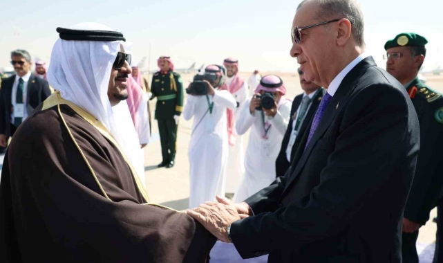 Cumhurbaşkanı Erdoğan, Suudi Arabistan'da
