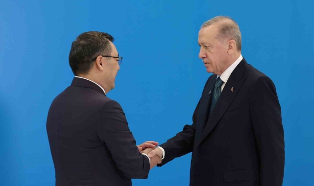 Cumhurbaşkanı Erdoğan, TDT Zirvesi'nin yapılacağı alana geldi