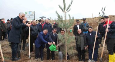 DATÜB Ahlat'ta 'Hatıra Ormanı' oluşturdu