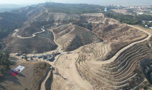 Denizli'de Milli Ağaçlandırma Gününde 5 bin 916 fidan toprakla buluştu