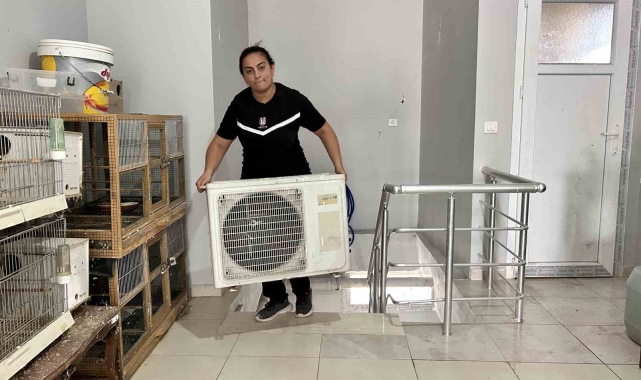 Depremde vefat eden kızının ismini iş yerinde yaşatan depremzede annenin zorlu mesaisi