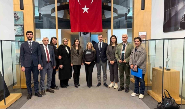 Dev savunma sanayi firmasından muhabirlere balistik yelek desteği