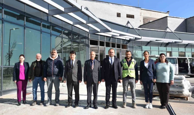 Didim Devlet Hastanesi inşaatı devam ediyor