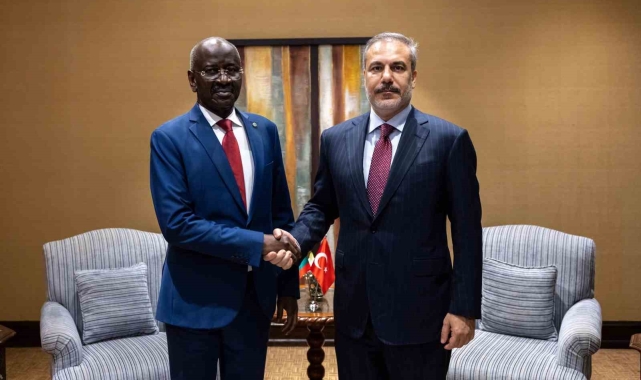 Dışişleri Bakanı Fidan, Moritanyalı mevkidaşı Merzuk ile bir araya geldi
