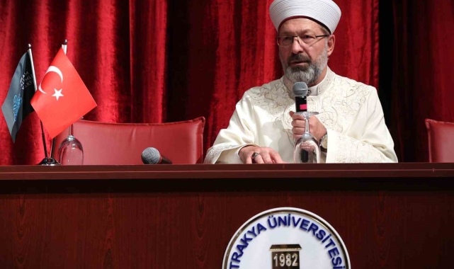 Diyanet İşleri Başkanı Erbaş: "Kudüs'ün işgalden kurtulması için müslümanların birlik, beraberlik içerisinde hareket etmesi lazım"