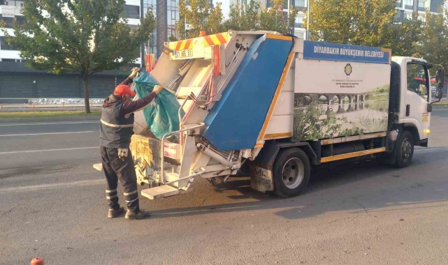Diyarbakır'da çöp toplama saatleri güncellendi