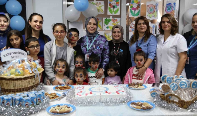Diyarbakır'da Dünya Diyabet Günü'nde çocuklara moral etkinliği