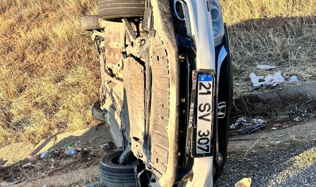 Diyarbakır'da trafik kazası: 5 yaralı