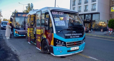 Diyarbakır'da ücretsiz ve indirimli kartla özel halk otobüslerine sorunsuz biniş dönemi başladı