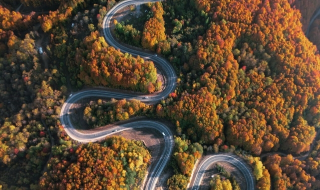 Domaniç Dağları'nda eşsiz sonbahar güzelliği
