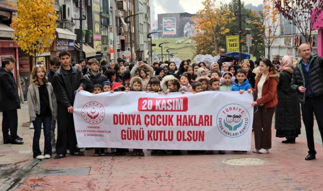 Dünya Çocuk Hakları Günü'nde Filistinli çocuklar unutulmadı