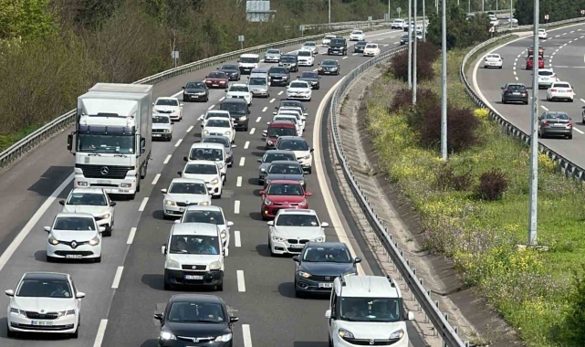 Düzce'de araç sayısı bir yılda 12 binden fazla arttı