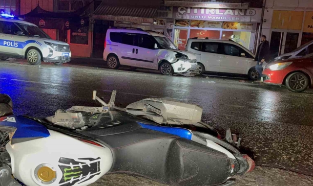 Düzce'de zincirleme kaza: 1 yaralı