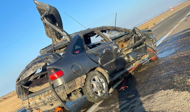 Edirne'de otomobil sulama kanalına uçtu: 2 ölü, 1 yaralı