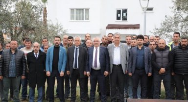 Edremit Belediye Başkanı Ertaş çalışanlarla bir araya geldi