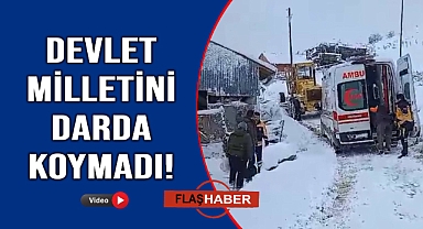 Ekiplerden hayat kurtaran mücadele