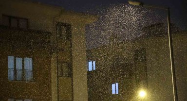 Elazığ'da kar yağışı başladı