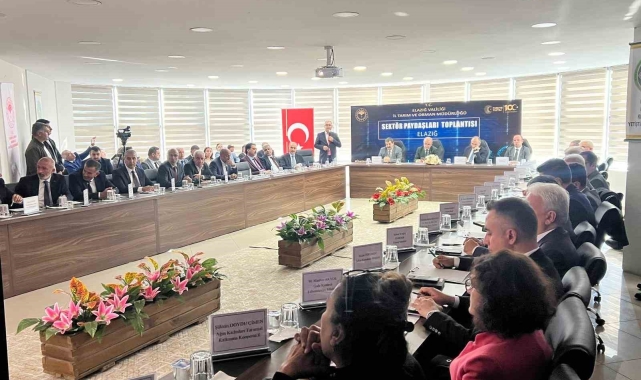 Elazığ'da 'sektör paydaşları toplantısı' gerçekleştirildi
