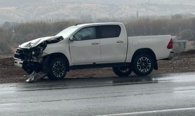 Elazığ'da trafik kazası: 1 yaralı