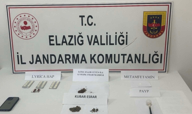 Elazığ'da uyuşturucu operasyonu: 1 gözaltı