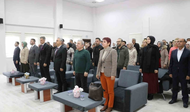 Elazığ'da 'yenilikçi mahalli hizmet içi eğitim programı' düzenlendi