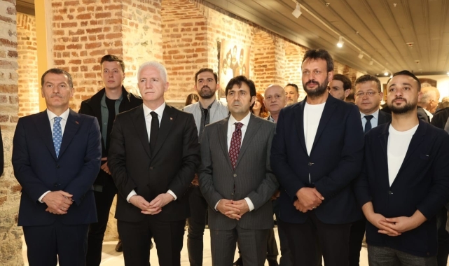 "Elisa Zonaro'nun İstanbul'u" sergisi Zeytinburnu'nda sanatseverlerle buluştu