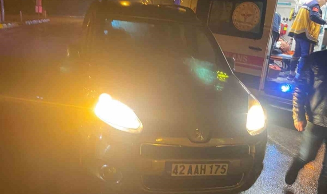 Ereğli'de hafif ticari aracın çarptığı yaya yaralandı