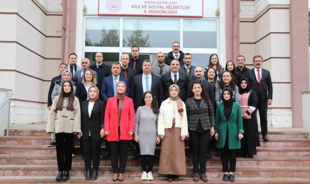 Erzincan Aile ve Sosyal Hizmetler İl Müdürlüğü Türkiye birincisi oldu
