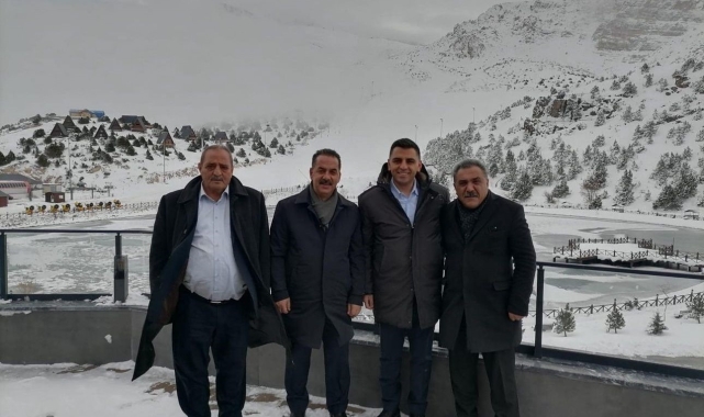 Erzincan İl Genel Meclisi Ergan Kayak Merkezi'nde
