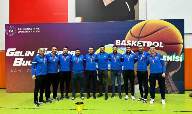 Erzurum emniyeti filede Türkiye üçüncüsü
