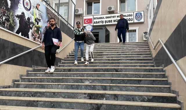 Esenler'de girdiği banka şubesinde para bulamayan hırsızı parmak izi ele verdi