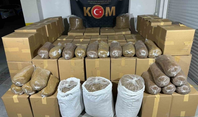 Eskişehir'de piyasa değeri 400 bin TL olan 2 ton kıyılmış tütün ele geçirildi