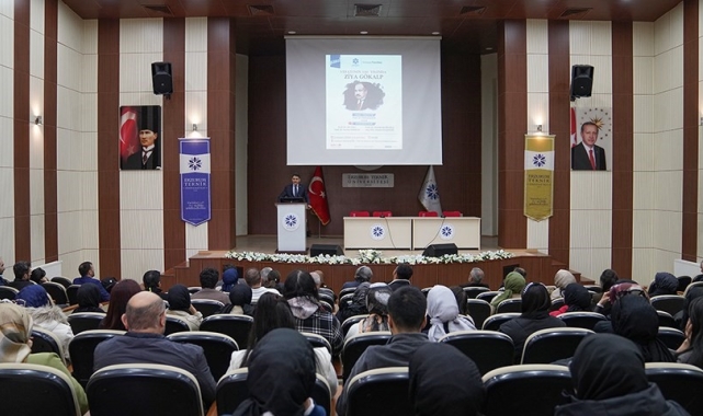 ETÜ'de Ziya Gökalp anıldı