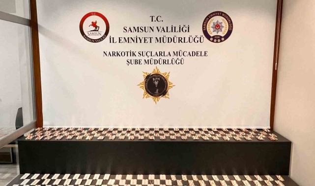 Evinden 3 bin 80 adet uyuşturucu çıkan şahıs gözaltına alındı