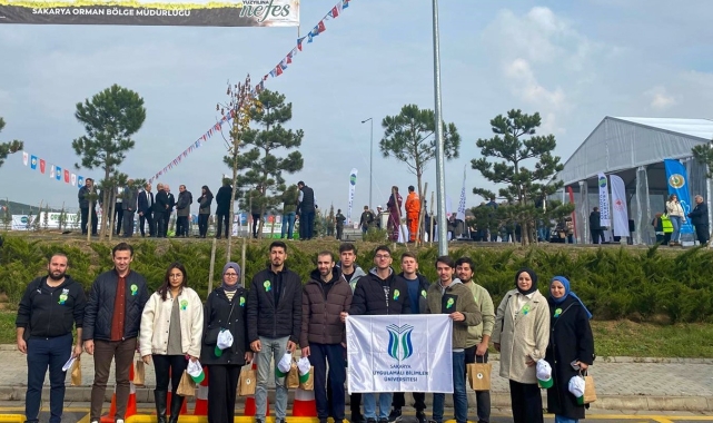 Fidanları toprakla buluşturdular